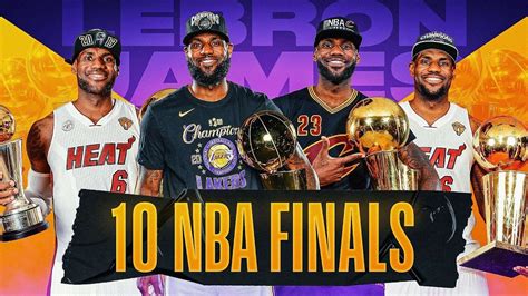 lebron james nba finals|The BEST Of LeBron's 10 NBA Finals Appearances .